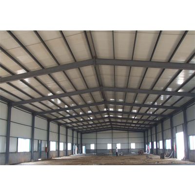 Anti Vibration Painting Prefabricated Steel Structure Warehouse For Storage