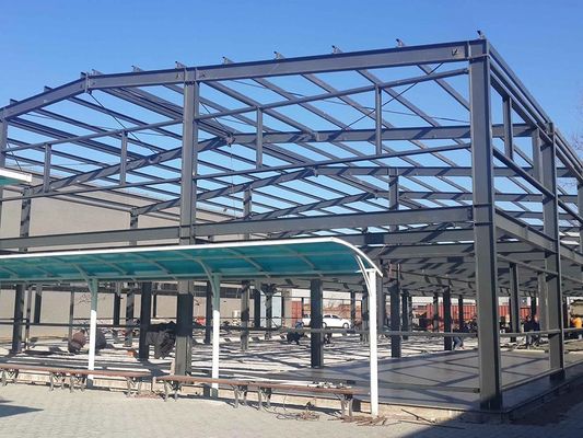 Painting Portal Frame Structure Customized Solution Steel Structure For Professionals