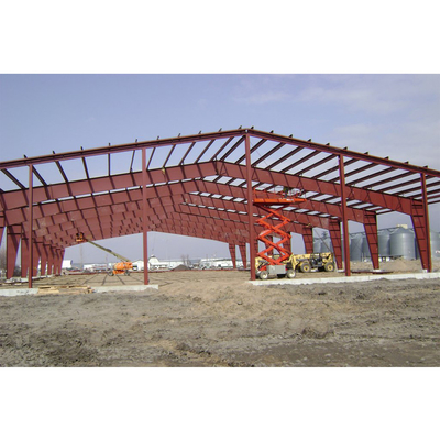 Metal Light Type Prefab Warehouse Buildings Hangar